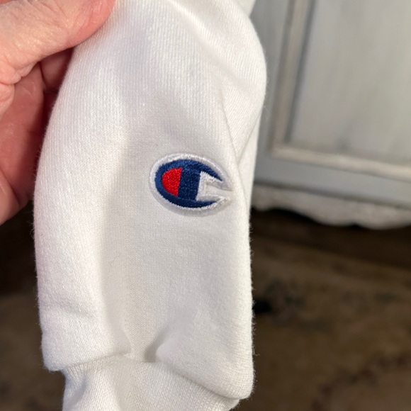 Champion Authentic Sports Apparel White University of Southern California Hoodie - Picture 7 of 8